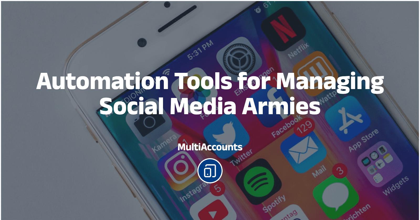 Automation Tools for Managing Social Media Armies