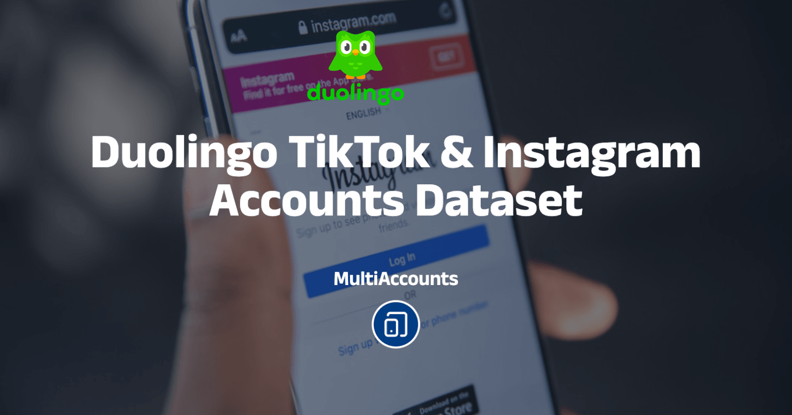 Duolingo TikTok & Instagram Accounts Dataset
